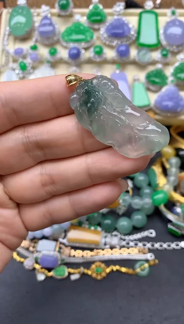 【闪购商品】翡翠颈饰未镶嵌145中国好珍宝