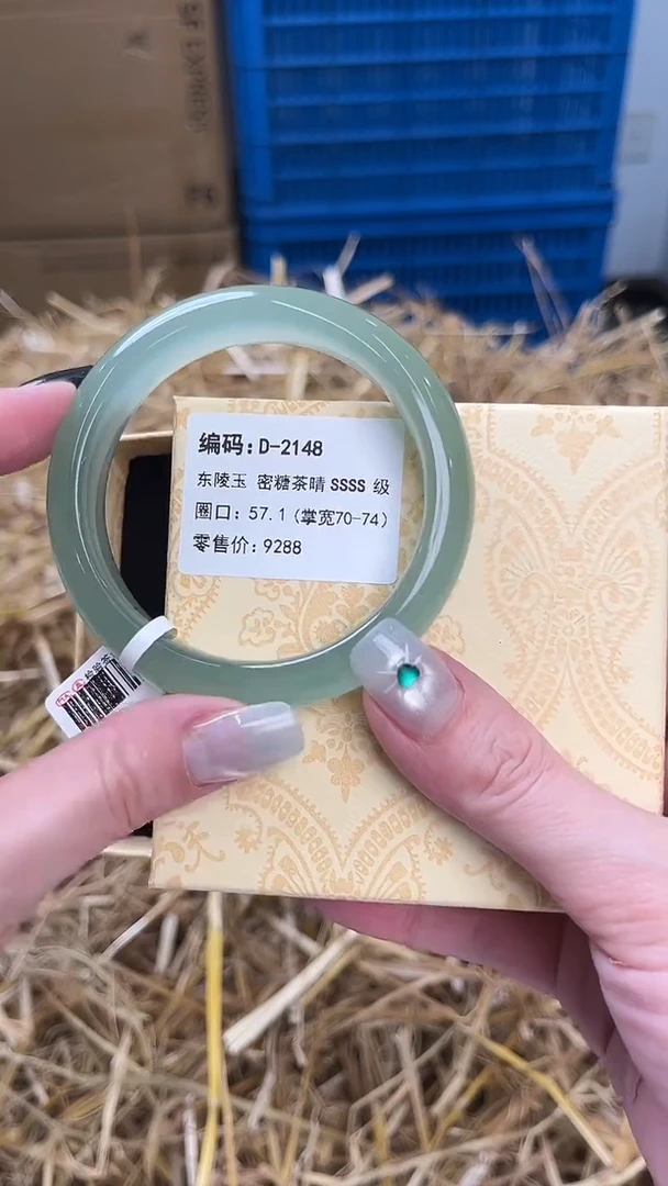 未镶嵌手镯石英质玉D-2148