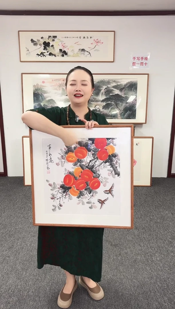 国画事事如意 60*60斗方 孙吉祥