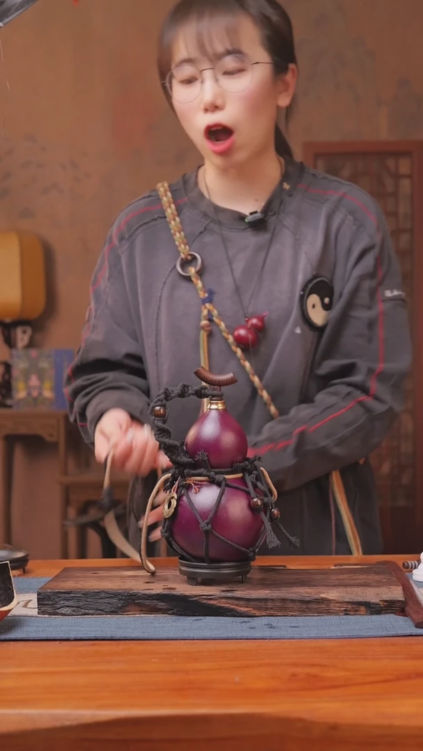 599号链接精品大漆葫芦现货现发[一物一拍]