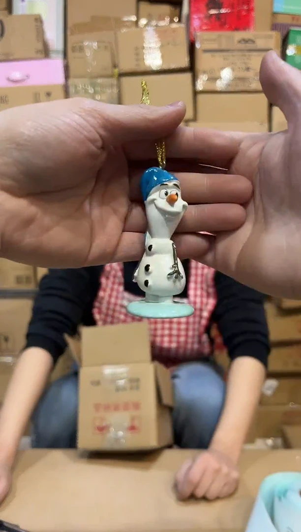 【闪购商品】杯树脂雪宝小吊件