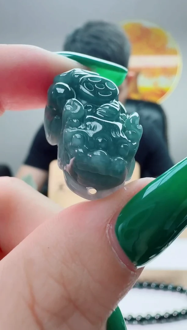 翡翠未镶嵌颈饰多样性随机发其一