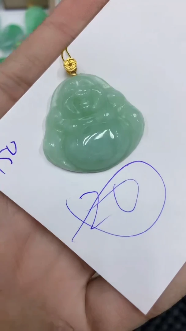 颈饰未镶嵌翡翠缅甸A货翡翠