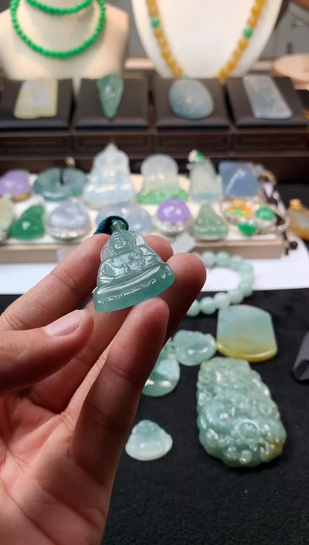 未镶嵌定制翡翠過***️5025毛货不退不换