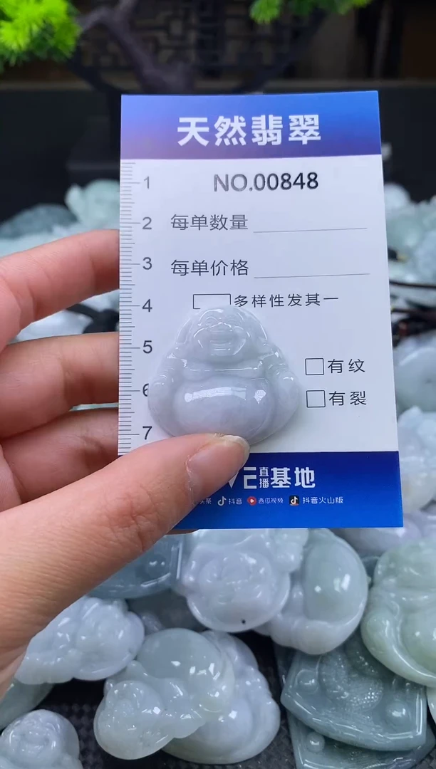 颈饰未镶嵌翡翠天然缅甸翡翠848