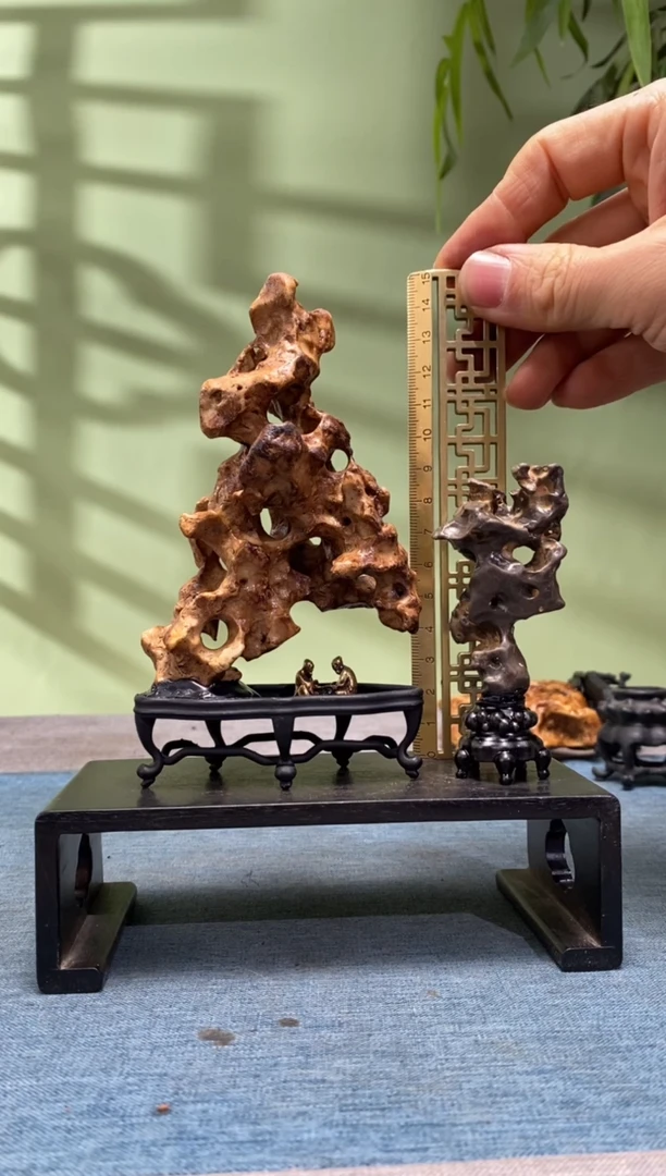 石材冲***神树脂底座   石头是太湖石