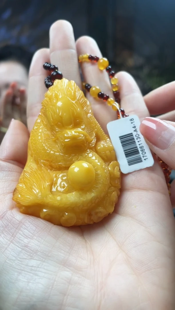 【闪购商品】蜜蜡颈饰未镶嵌项链