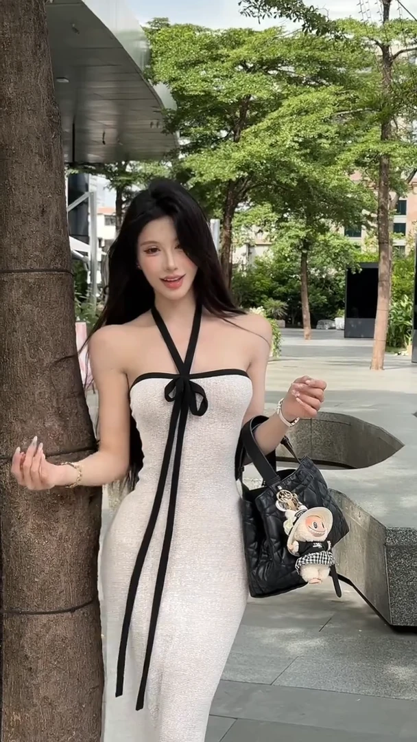 2025夏季新款时尚连衣裙气质显瘦性感辣妹外穿长裙洋气休闲百搭女