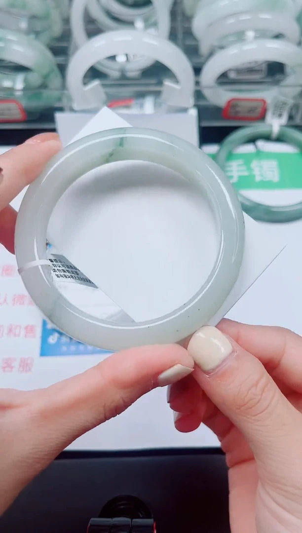 未镶嵌手镯石英质玉52-58//59