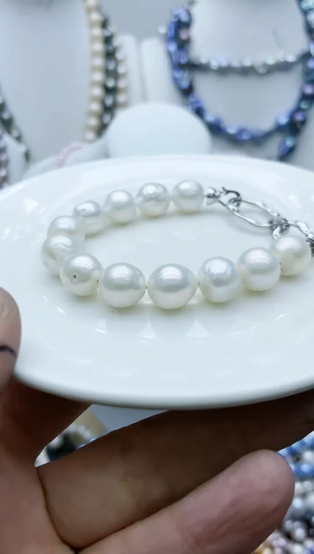 【闪购商品】淡水珍珠颈饰钛钢2