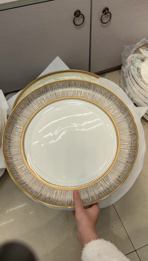 瓷片16英寸窝盘 1个