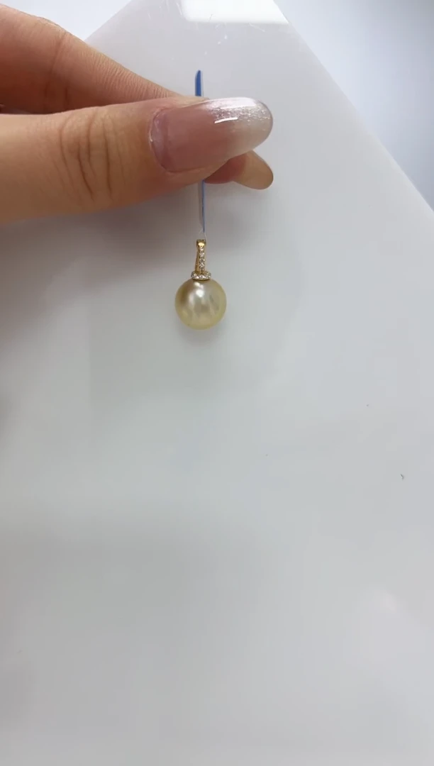 【闪购商品】海水珍珠DA银S925镶嵌吊坠 11 V3110