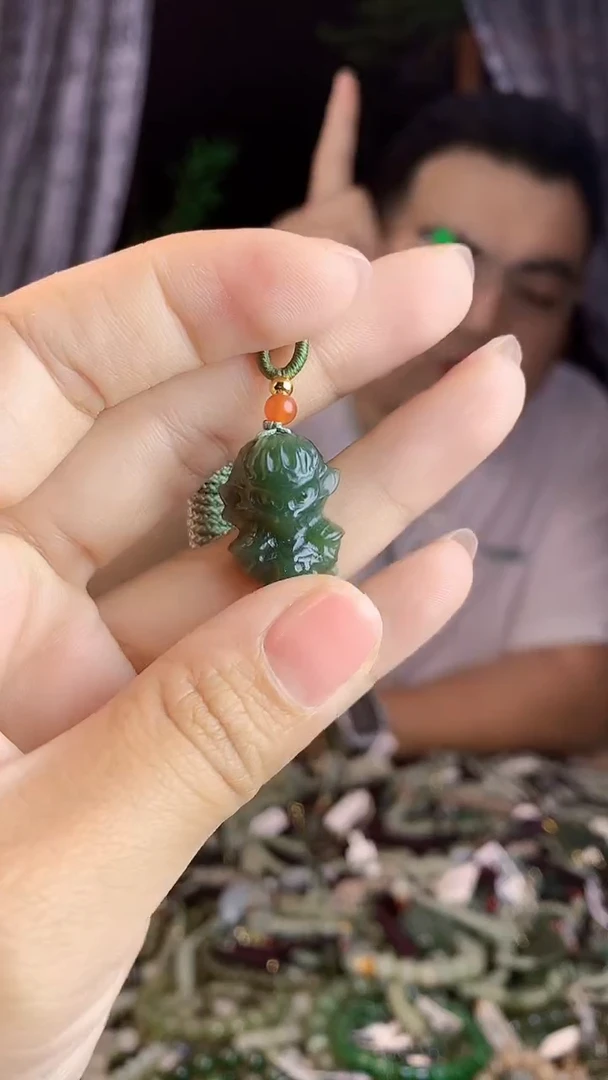 和田玉未镶嵌挂件多样性发货拍一发一