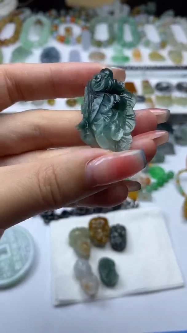 未镶嵌定制翡翠毛货定制不退不换