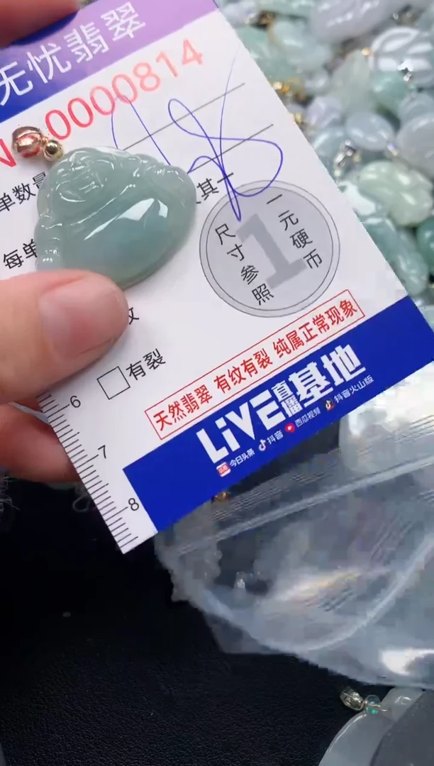 吊坠(不含链)未镶嵌翡翠814