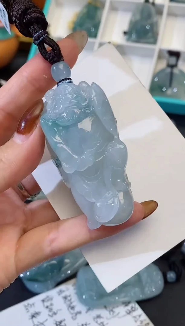 颈饰未镶嵌翡翠缅甸天然翡翠