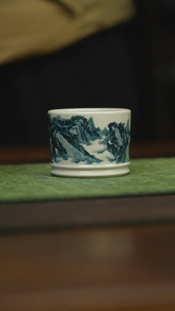 【闪购商品】杯柴窑青花破价福利