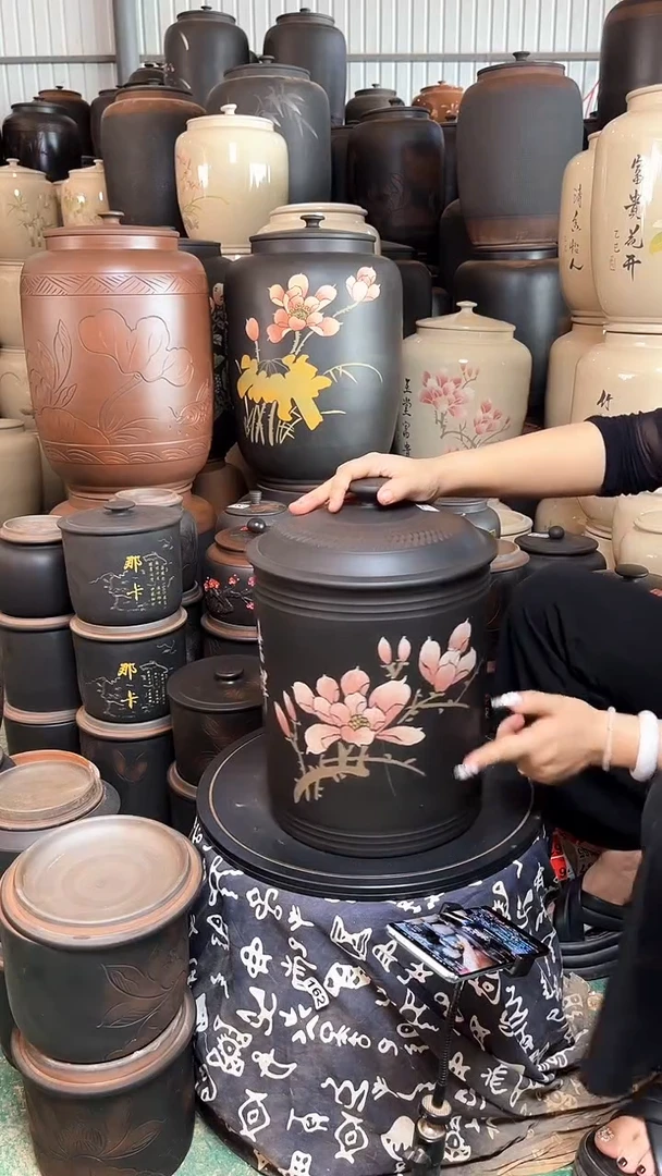 罐瑕疵 彩填 九饼    702