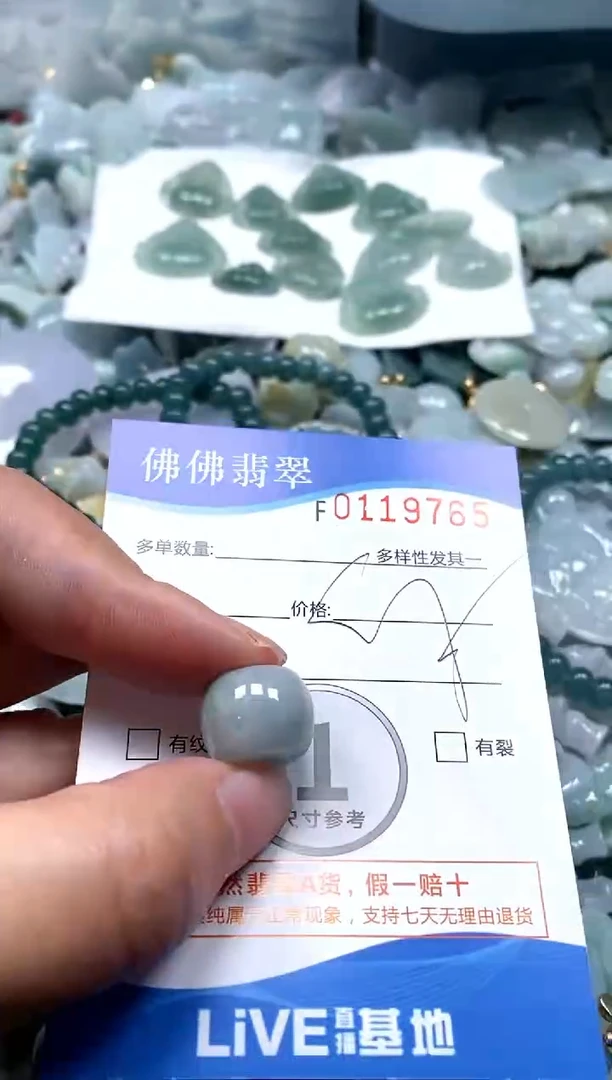 【闪购商品】翡翠颈饰未镶嵌闪购商品0119765