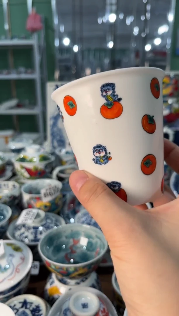 昨明景德镇陶瓷：可乐杯