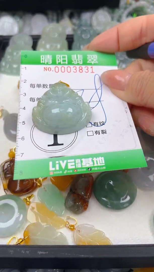 翡翠未镶嵌颈饰闪购0003831