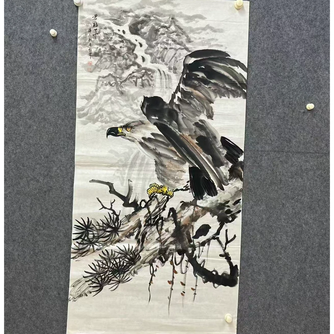 曹桂芹-花鸟-8平尺-手绘-纸本-国画