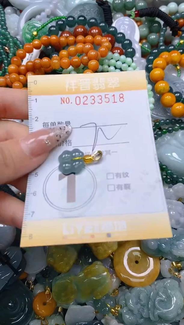 颈饰未镶嵌翡翠闪购0233518