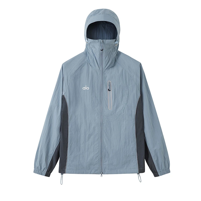 【品牌撤柜】春夏情侣新款时尚百搭户外软壳连帽防晒外套