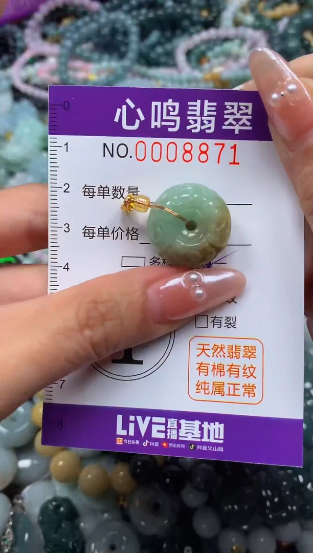 颈饰未镶嵌翡翠闪购008871