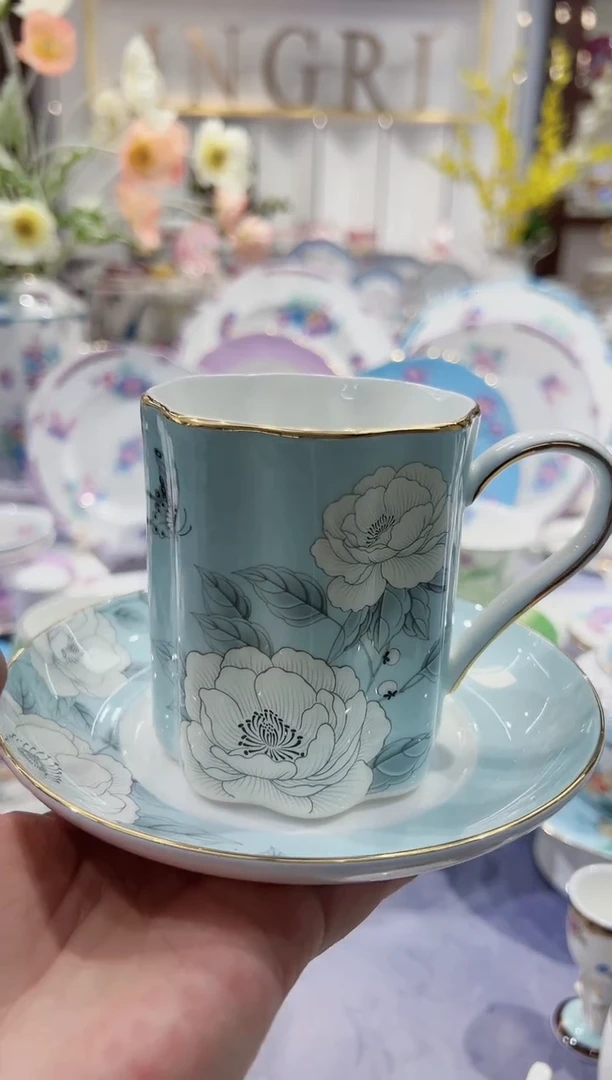 【闪购商品】36%以上骨粉骨瓷杯碟
