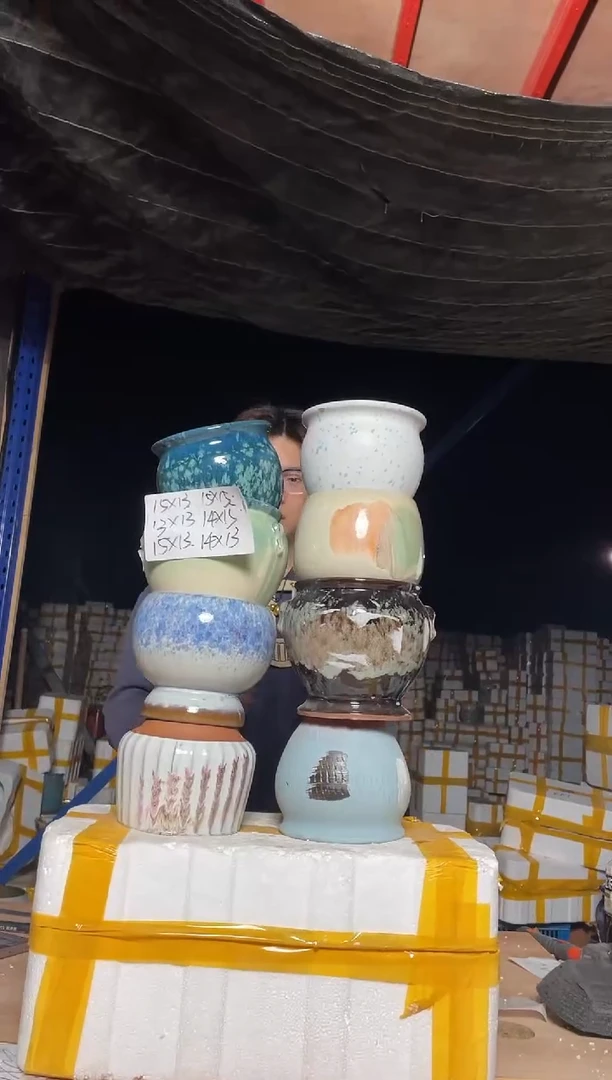 紫砂花盆宜兴紫砂粗陶花盆