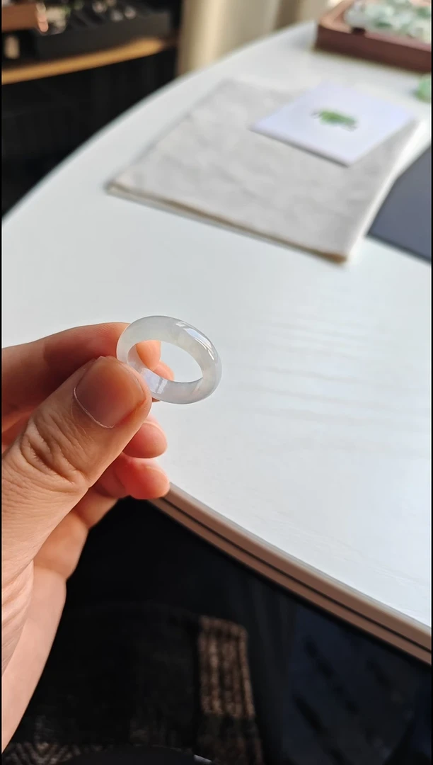 未镶嵌戒圈翡翠3翡翠戒圈未镶嵌1415号