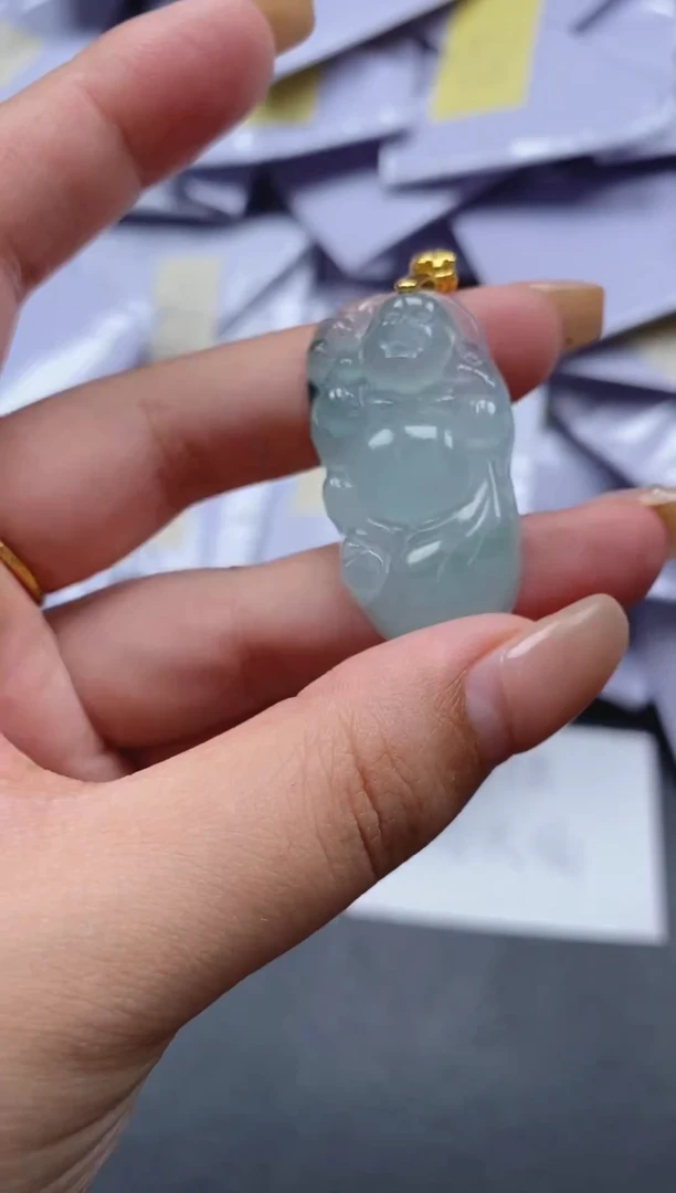 翡翠未镶嵌颈饰所见即所得（一物一拍）16