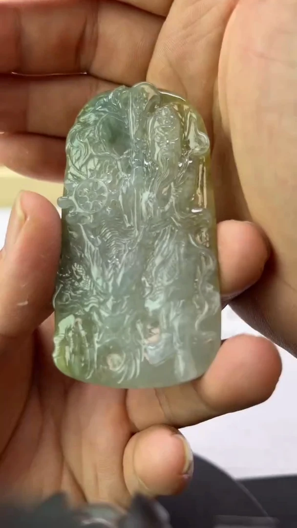 翡翠未镶嵌颈饰天然翡翠