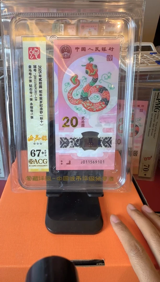 塑料2025 蛇钞 爱藏标十 啊啊啊啊