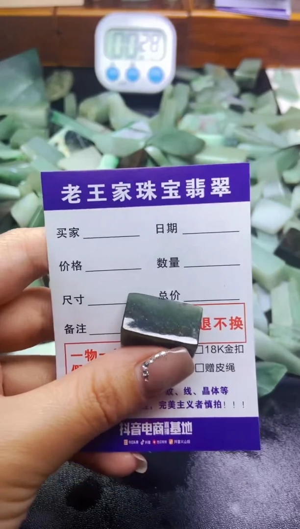 【闪购商品】翡翠颈饰未镶嵌料子