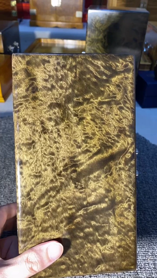 【闪购商品】金丝楠木艺阴沉首饰盒F4