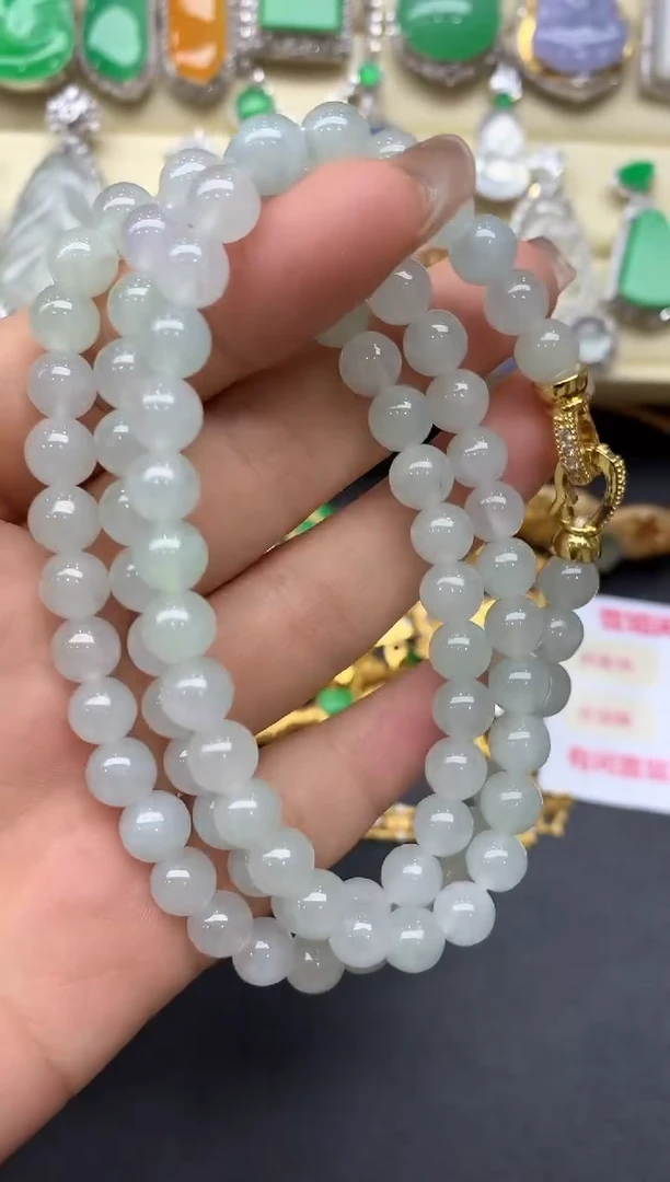 颈饰未镶嵌翡翠52-中国好珍宝