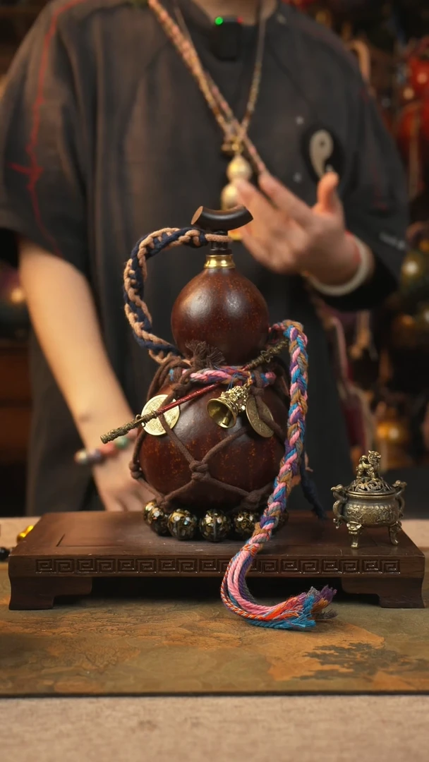 186大漆一物一拍记葫堂出品[不带手串】