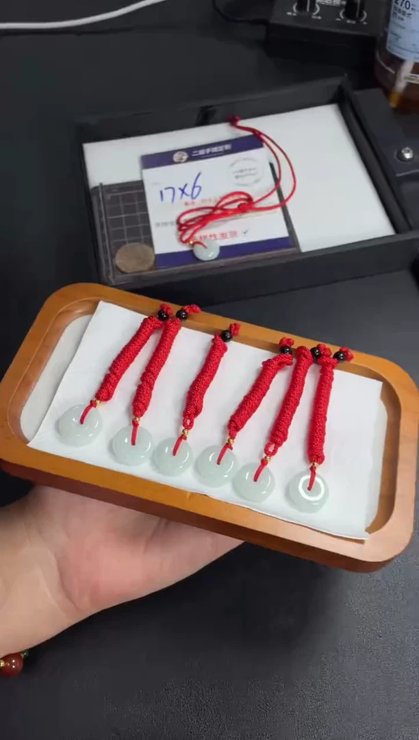 未镶嵌挂件翡翠小平安扣@多样性发其一CP配绳