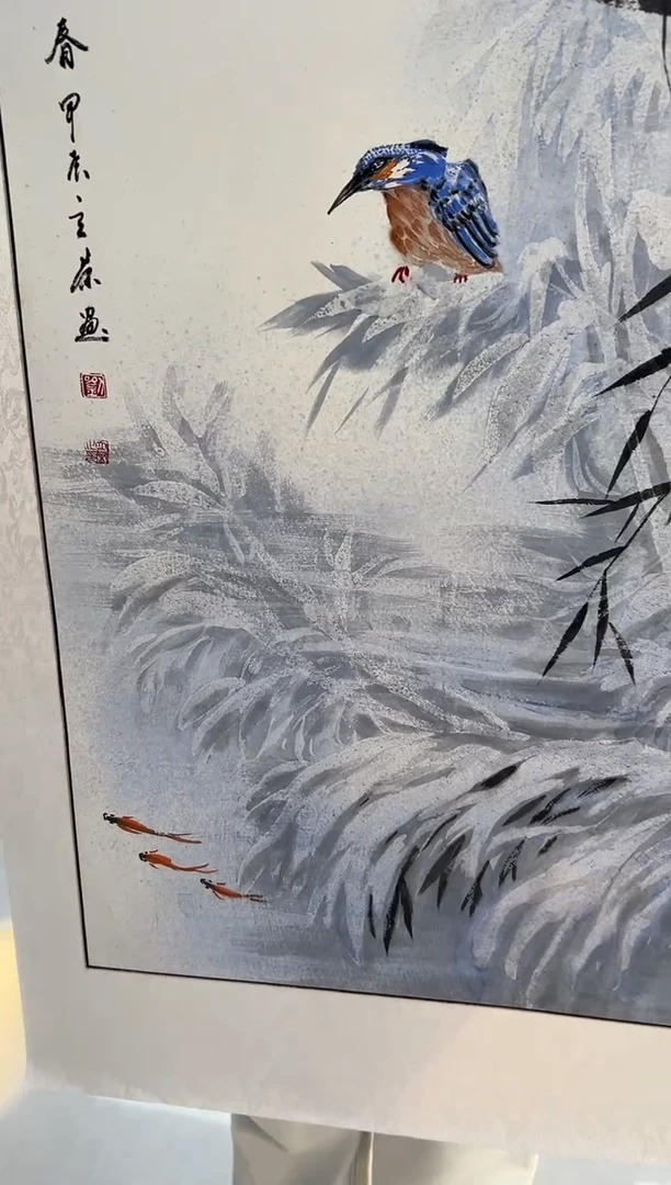 国画刘立荣亲笔绘画手绘作品D13