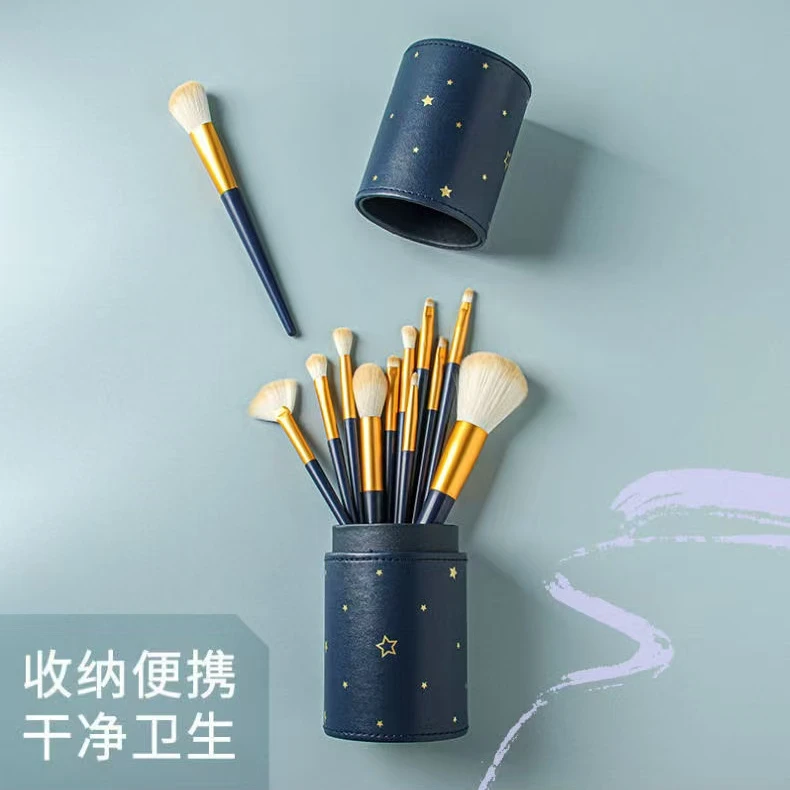 【新疆西藏包邮】家用化妆刷12件套装初学者新手柔软舒适软毛化妆刷