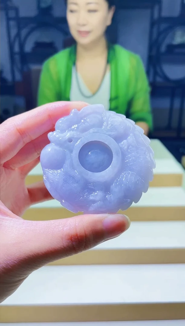 定制翡翠未镶嵌毛货08110095多样性发其一