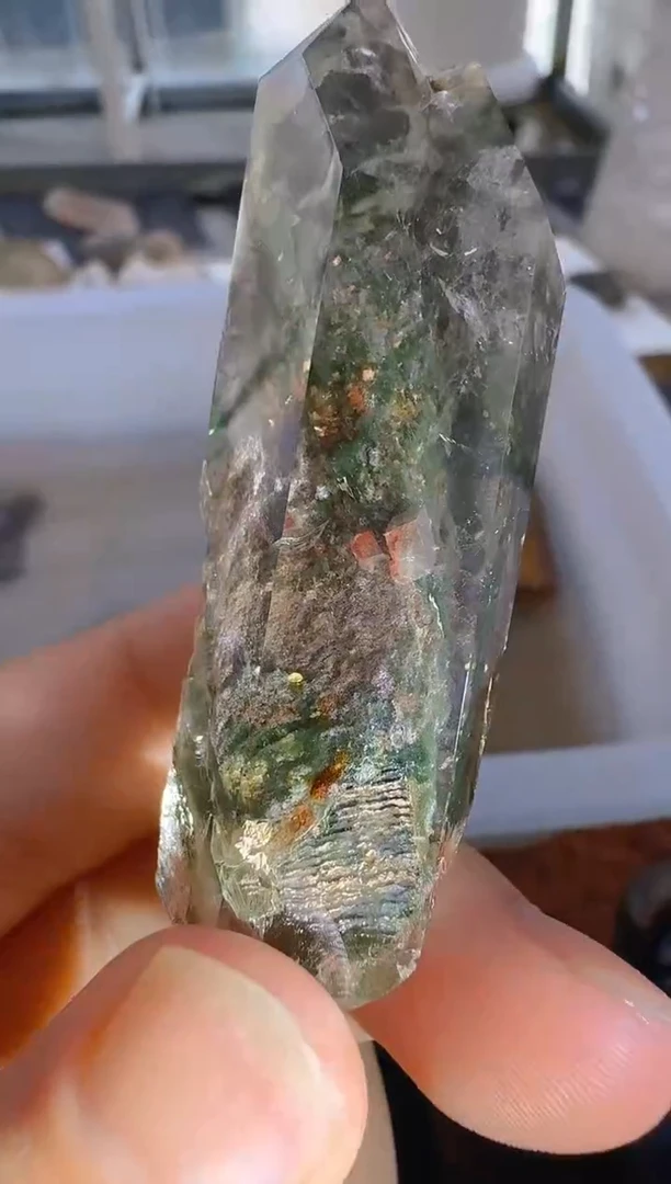 水晶珠宝半成品未镶嵌雄*雄，水晶