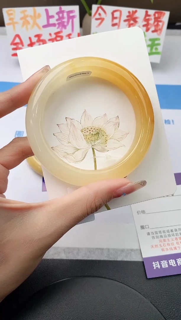 未镶嵌手镯石英质玉j136-HB多样性发货59+