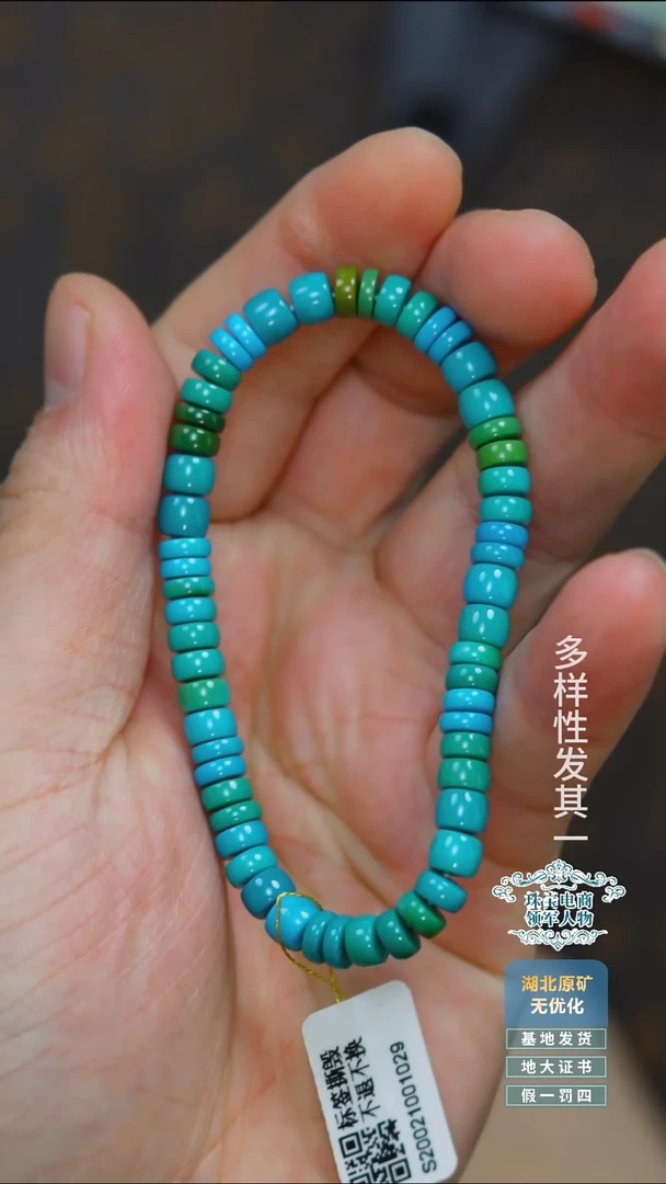 未镶嵌绿松石珠宝奇石A022