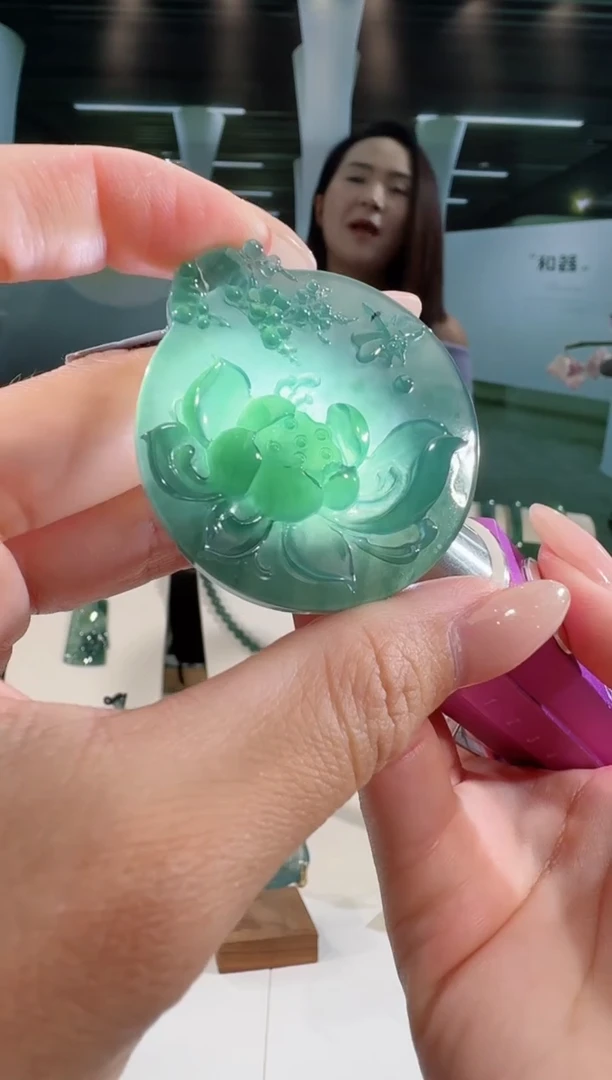 翡翠未镶嵌吊坠(不含链)花牌多样性发一