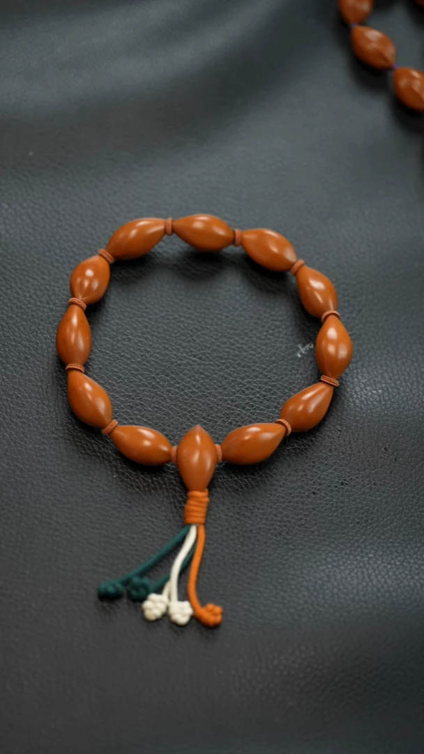 手串/手链橄榄核1.3精抛水晶小籽三通款