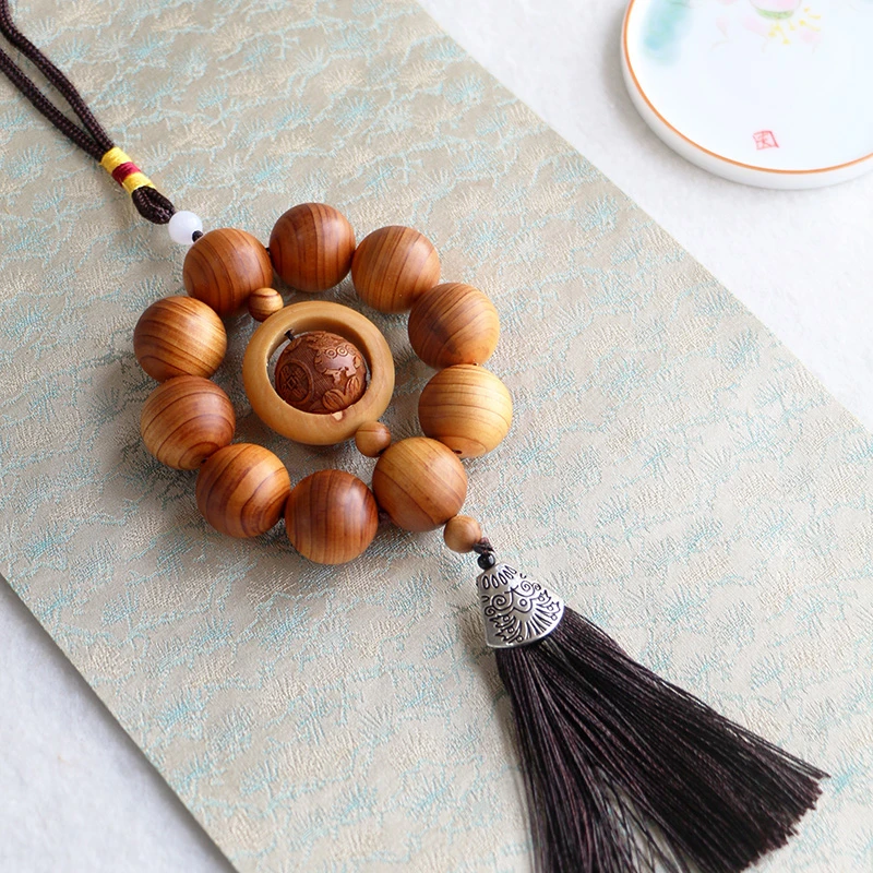 ~太行崖柏车载挂件~薄荷凉