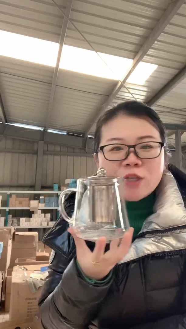 耐热玻璃茶隔款功夫茶500毫升 1只